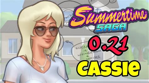 cassie's sex scene|Summertime saga Cassie first sex scene .